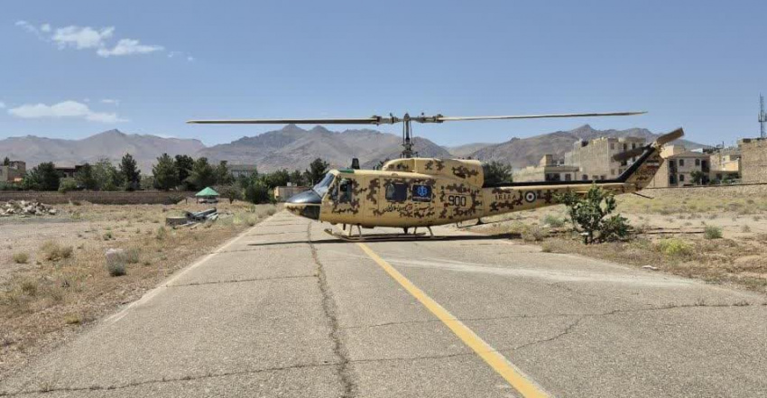 اعزام هوایی مصدوم تصادفی از محلات به مرکز استان