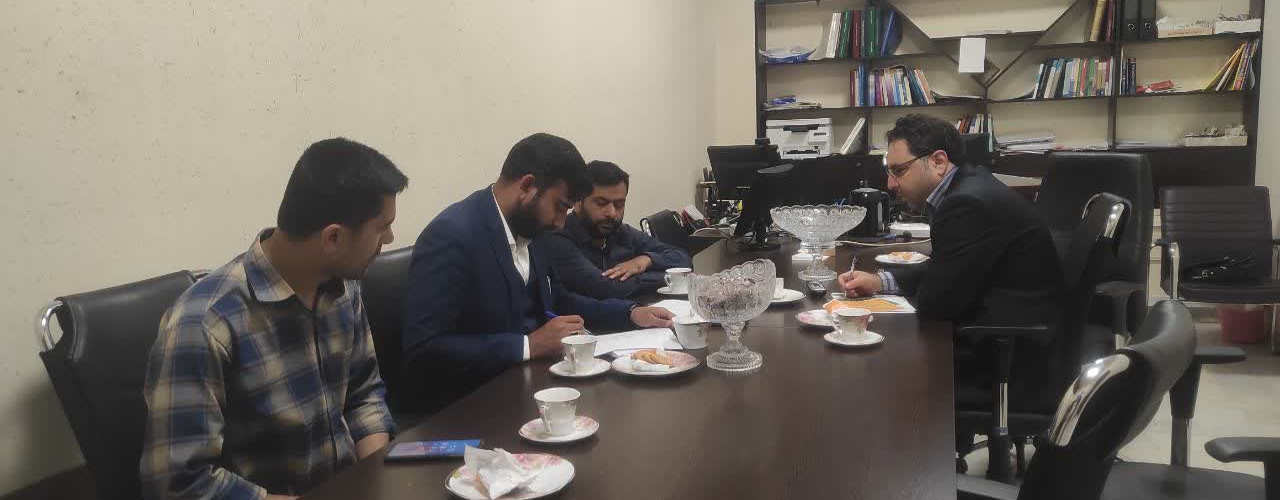 International affairs management interaction meeting with Pakistani company
