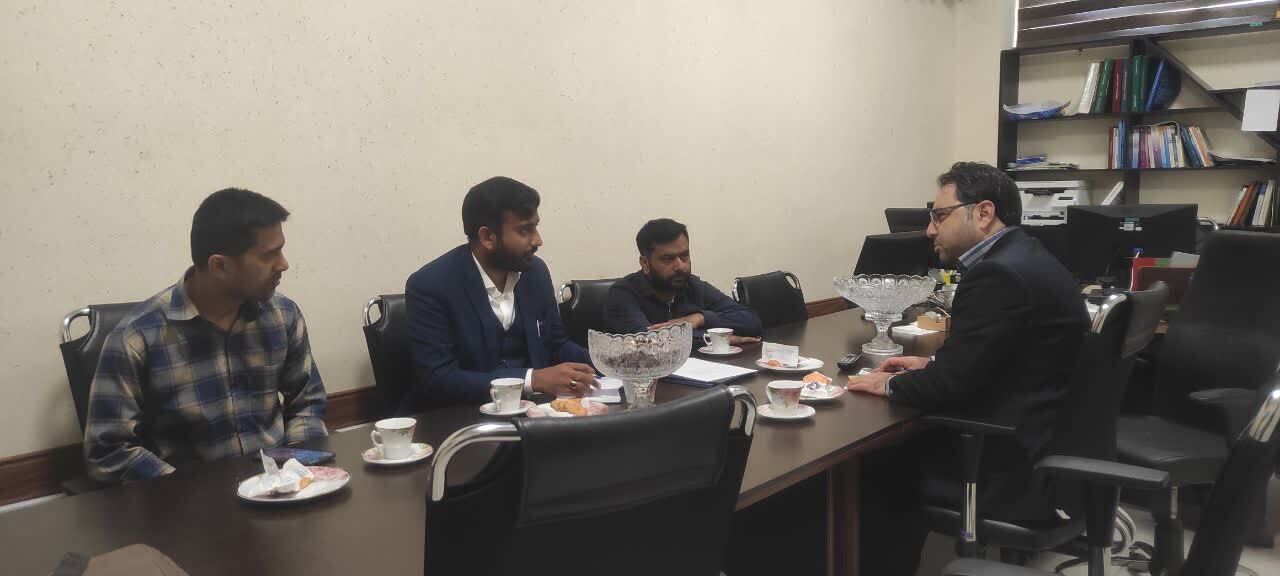 International affairs management interaction meeting with Pakistani company