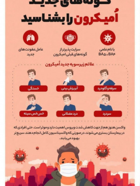 علائم جدید اُمیکرون
