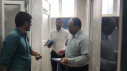 بازدید بهداشت محیط از استخر شنای آموزشی شهرستان خنداب