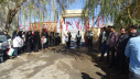 اشک و افتخار در آیین استقبال از شهید گمنام در میان خادمان حوزه سلامت خنداب