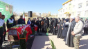 آیین استقبال از پیکر مطهر شهید گمنام در شبکه بهداشت و درمان خنداب برگزار شد