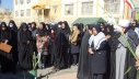 آیین استقبال از پیکر مطهر شهید گمنام در شبکه بهداشت و درمان خنداب برگزار شد