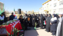 آیین استقبال از پیکر مطهر شهید گمنام در شبکه بهداشت و درمان خنداب برگزار شد