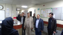 بازدید رئیس دانشگاه علوم پزشکی اراک از شبکه بهداشت و درمان و بیمارستان مهر شهرستان خنداب