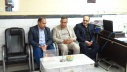 بازدید رئیس دانشگاه علوم پزشکی اراک از شبکه بهداشت و درمان و بیمارستان مهر شهرستان خنداب