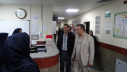 بازدید رئیس دانشگاه علوم پزشکی اراک از شبکه بهداشت و درمان و بیمارستان مهر شهرستان خنداب