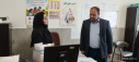 بازدید نوروزی رئیس مرکز بهداشت از مرکز خدمات جامع سلامت آقداش