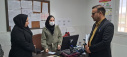 بازدید سرپرست شبکه بهداشت و درمان شهرستان خنداب از مرکز خدمات جامع سلامت دهچال
