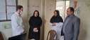 بازدید نوروزی سرپرست شبکه بهداشت و درمان ازمرکز خدمات جامع سلامت مهر سفلی