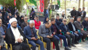 ادای احترام مسئولان و کارکنان دانشگاه علوم پزشکی به شهید سپهبد حاج محمد پاکپور