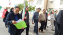 نشاط و سلامت در هفته جمعیت؛ همایش پیاده‌روی کارکنان شبکه بهداشت و درمان شهرستان خنداب