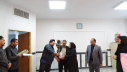تجلیل از مسئول روابط عمومی شبکه بهداشت و درمان شهرستان خنداب