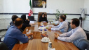 نشست مدیر گروه بیماریهای معاونت بهداشتی با مدیر شبکه بهداشت و درمان شهرستان خنداب