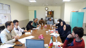 جلسه هماهنگی اعتباربخشی بیمارستان مهر خنداب برگزار شد