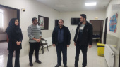 بازدید رئیس مرکز بهداشت شهرستان خنداب از مرکز خدمات جامع سلامت خنداب و پایگاه قلعه
