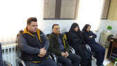 دیدار سرپرست شبکه بهداشت و درمان شهرستان خنداب با فرمانده ناحیه مقاومت بسیج به مناسبت روز پاسدار