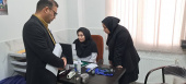 بازدید سرپرست شبکه بهداشت و درمان شهرستان خنداب از مرکز خدمات جامع سلامت دهچال