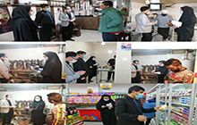 بازدید شبانه ازفروشگاهها، قنادی وقهوه خانه های سطح شهر جاورسیان