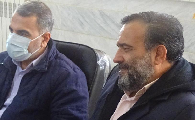 معارفه مسئول حراست شبکه بهداشت و درمان شهرستان خنداب