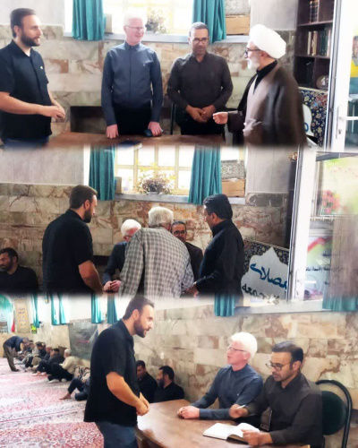 اجرای طرح رایحه خدمت شبکه بهداشت و درمان شهرستان خنداب در نماز جمعه شهر جاورسیان