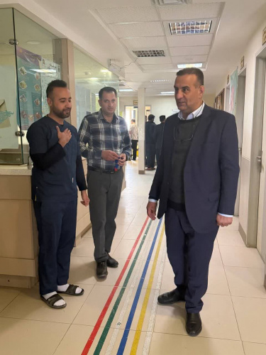 بازدید ریاست دانشگاه علوم پزشکی