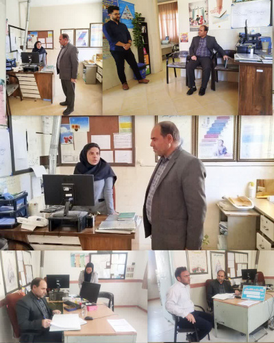 بازدید سرزده رئیس مرکز بهداشت شهرستان خنداب از پایگاه‌های سلامت خانقاه علیا و سفلی