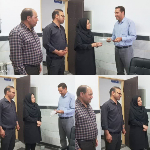 تجلیل از تلاشگران عرصه صیانت و امنیت در شبکه بهداشت و درمان شهرستان خنداب