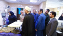 آیین تجلیل از پرستاران به مناسبت میلاد حضرت زینب (س)  و روز پرستار در بیمارستان شهرستان خنداب