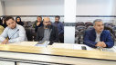 برگزاری آیین تودیع و معارفه مسئول حراست شبکه بهداشت و درمان شهرستان خنداب