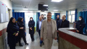 بازدید رئیس دانشگاه علوم پزشکی اراک از شبکه بهداشت و درمان و بیمارستان مهر شهرستان خنداب