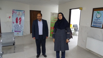 بازدید رئیس آزمایشگاه معاونت بهداشتی دانشگاه علوم پزشکی اراک از واحد نمونه‌گیری  دهچال