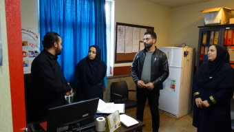 ارزیابی روند خدمت‌رسانی نوروزی در شبکه بهداشت و درمان و بیمارستان مهر شهرستان خنداب