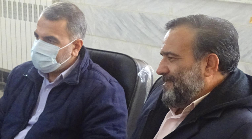 معارفه مسئول حراست شبکه بهداشت و درمان شهرستان خنداب