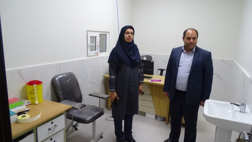 بازدید رئیس آزمایشگاه معاونت بهداشتی دانشگاه علوم پزشکی اراک از واحد نمونه‌گیری  دهچال