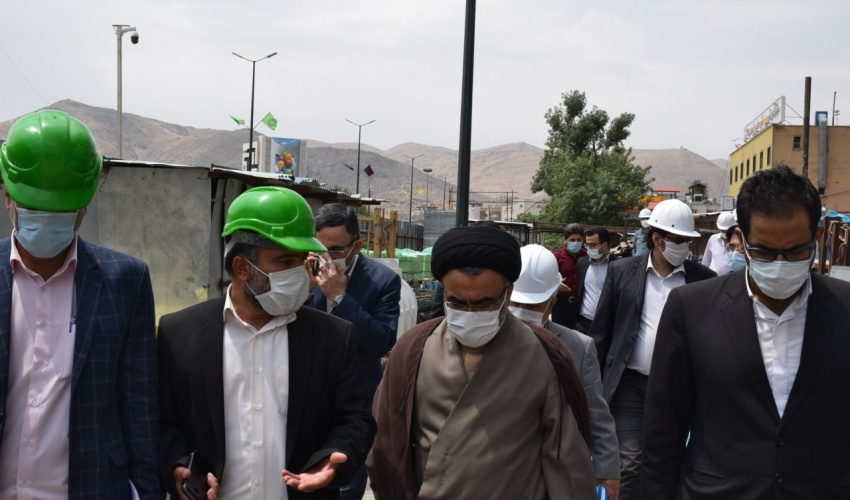 حجت الاسلام و المسلمین موسوی رئیس دادگستری استان طی بازدیدی از پروژه ۴۸۰ تختخوابی بیمارستان ولیعصر ؛ با مقامات دانشگاه به گفتگو درباره چالش های موجود پرداختند