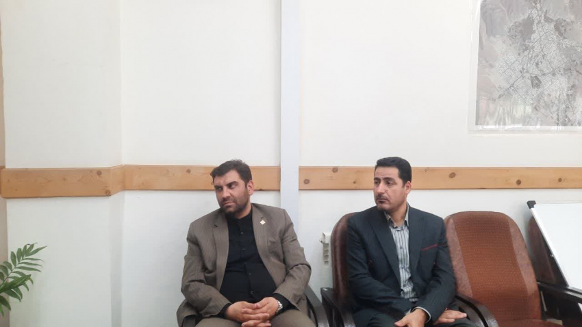 دیدار مدیر شبکه بهداشت و درمان با دادستان جدید شهرستان محلات