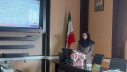 جلسه دفاع از پایان نامه خانم زهره حیدری دانشجوی کارشناسی ارشد پرستاری کودکان
