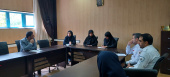 نشست اعضای گروه دانشکده پرستاری با ریاست اورژانس پیش بیمارستانی و مدیر حوادث دانشگاه