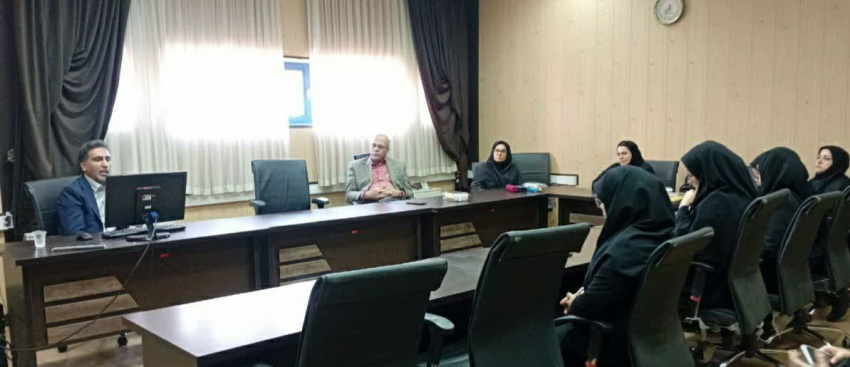 جلسۀ دفاع از پروپوزال آقای حسین میرزایی دانشجوی کارشناسی ارشد پرستاری داخلی جراحی