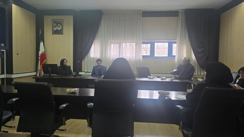 جلسۀ دفاع از پروپوزال خانم فاطمه زارعی دانشجوی کارشناسی ارشد پرستاری داخلی جراحی