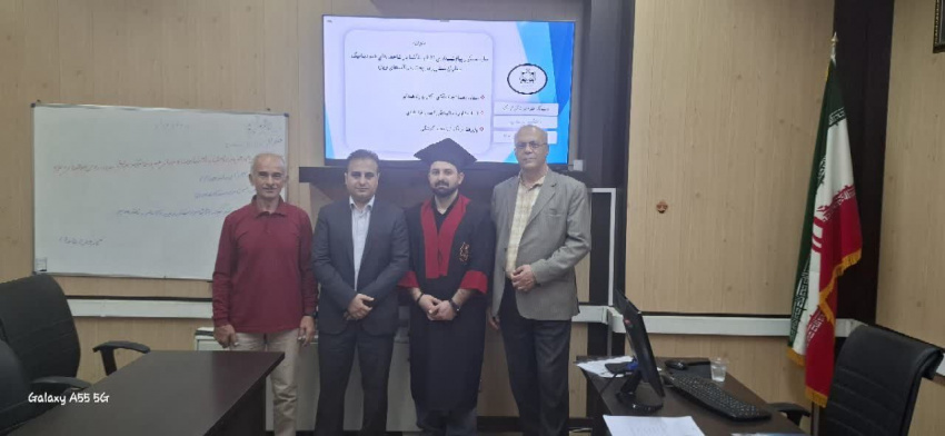 جلسه دفاع از پایان نامه آقای مجید کوشکی دانشجوی کارشناسی ارشد پرستاری مراقبت های ویژه