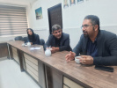 جلسه هیات رئیسه دانشکده جهت رفع مشکلات اجرایی