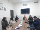 جلسه برگزاری ریاست دانشکده دندانپزشکی دکتر مهدی حیدری زاده با گروه رادیولوژی جهت بر طرف کردن و واگزاری CBCT
