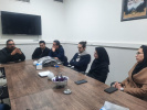 جلسه برگزاری ریاست دانشکده دندانپزشکی با معاونت آموزشی