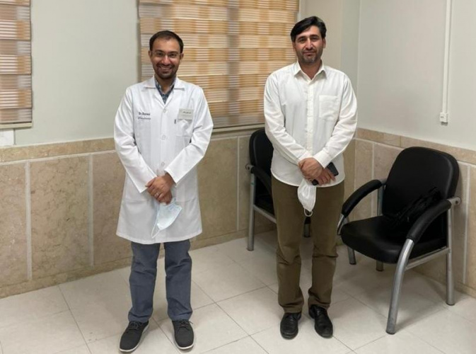 بازدید نمایده محترم بهداری سپاه از دانشکده دندانپزشکی