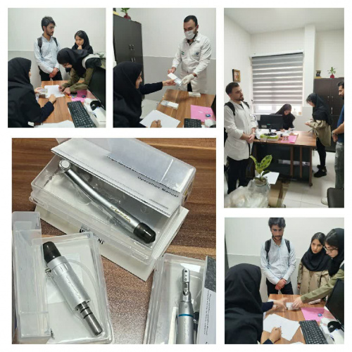 تحویل اینسترومنت ها به دانشجویان