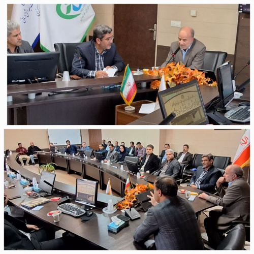 ️آئین تکریم ومعارفه جناب آقای سید جواد رضایی  مدیر امور عمومی مجتمع الغدیر