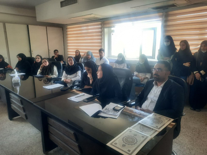 برگزاری جلسه ژورنال کلاب با حضور رئیس دانشکده